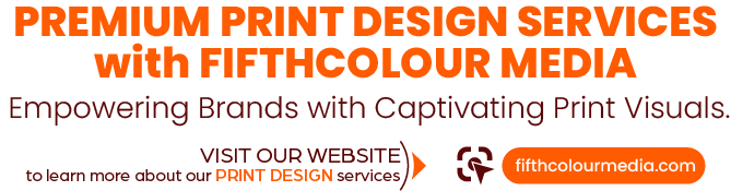 print design at FIFTHCOLOUR MEDIA